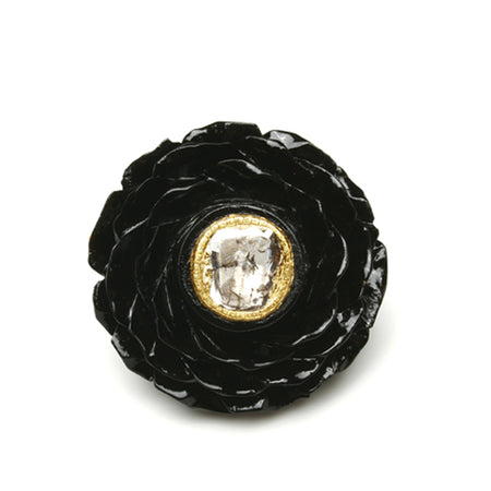 Black Pendant / Brooch