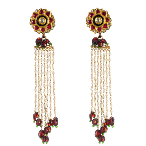 22k gold earring