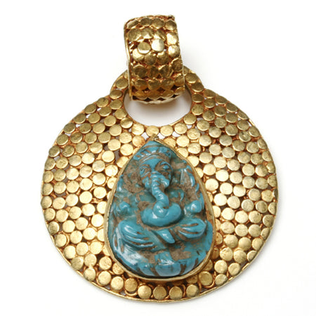 Turquoise Nadra Pendant