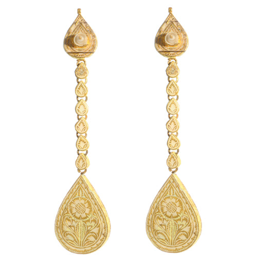 22k gold earring