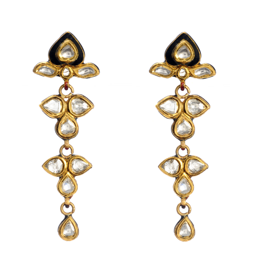 22K Gold Qaifa Earrings